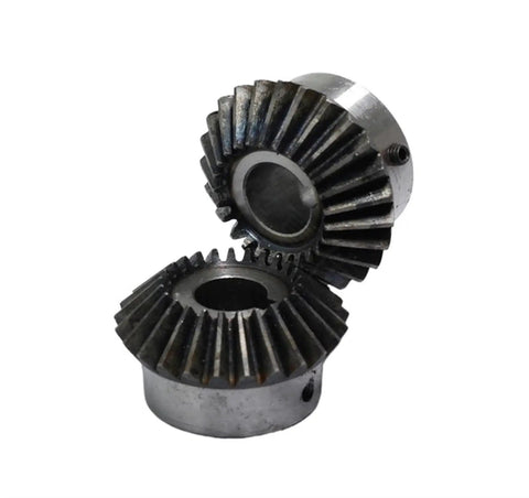 Top Shelf High Precision Motor Spur Gear And Bevel Set With 2 Mod 18 Teeth smooth rolling gears with 16 mm bore and 5 mm keyway.
