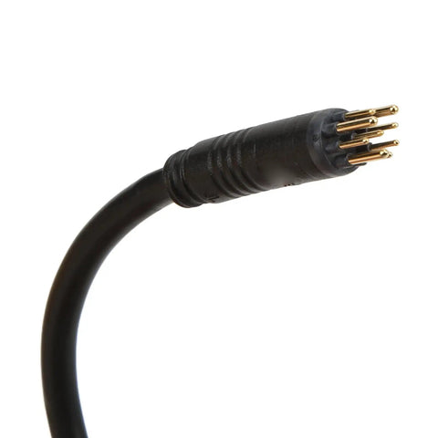 Nine Pin Motor Extension Cable for Electric Bicycles Copper and Plastic Construction High Performance 130CM Length Includes Male 9 Pin Connector Ebike Motor Conversion Cable for Reliable Power and Easy Upgrades