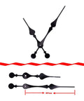 Heavy Duty Wall Clock Movement Repair Kit With Hands And Replacement Parts For DIY Clock Fixes Clock Mechanism Set close-up of clock hands