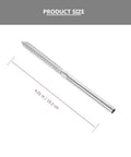 13 Piece Stainless Steel Right And Left Threaded Lag Screws Set With Wrench For Deck Cable Rail Posts 1/8 Inch Size