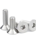 Snap Up These Heavy Duty M3 X 15Mm Flat Head Socket Bolts Crafted From Rock Solid 304 Stainless Steel With Allen Hex Drive Totally Fully Threaded For Any Gritty Job In A Sweet 50 Pack with smooth flush heads.