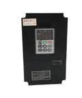 No Nonsense Heavy Duty 6Hp Square Spindle Motor With Fast Air Cooling And Tough Bearing Setup Paired With A 5 5Kw Vfd Inverter control panel.