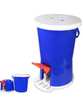 Hassle Free Foot Treadle Washer Offering 14 Liter Capacity For Gentle Delicates And Daily Clothes Nifty Blue Compact Frame.