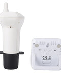 Wireless Water Level Sensor Ultrasonic Tank Level Meter No Fuss Install with IP65 weatherproof design, front view