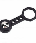 Eujgoov Magnetic Stud Finder 2 Pack Handheld Wall Metal Detector with Compact Portable Design for Hanging Mirror (Black) side view