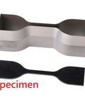 Heavy Duty Dumbbell And Straight Section Cutter For Rubber Specimen Testing Pro Grade ISO JIS ASTM D412 Die C Standards