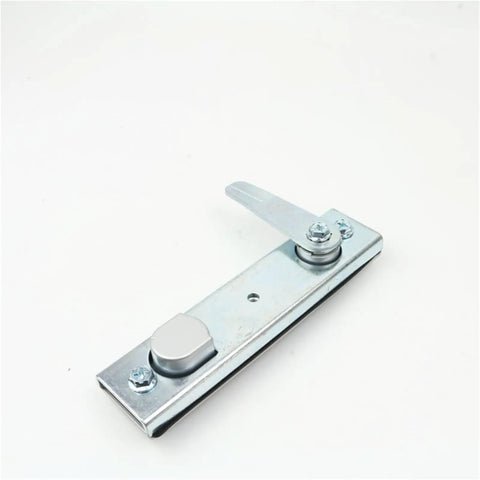 Close-up of compression latch swing handle for Electrical Switchboard Panel Enclosure With Industrial Rod Control And Compression Latch Swing Handle Lock Heavy Duty One Piece Assembly For Secure Access