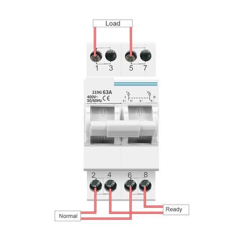 Heavy Duty Circuit Breaker For Foolproof Wiring And Rapid Short Circuit Power Cutoff With Tight Overload Shutoff Guard For Smooth Sailing Electrical Gear Setup, dual pole 63A connections.