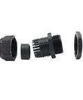 Exploded view of Rugged Waterproof Cable Gland Kit 10 Pcs M10 M12 M16 M18 M20 M22 M24 M25 Nylon Cord Grip IP68 Electrical Connector