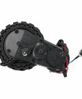 Close-up of left wheel from Wheel Module Set For N8 Series Robot Vacuum Replacement Left And Right Wheels Ozmo 950 Drive Gear