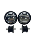 Left And Right Engine Motor Mounts With Two Transmission Mounts For Bmw E36 E46 E85 Models showing rubber and metal components.