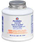 Aviation Form A Gasket No 3 Sealant 4 Oz Slow Drying Non Hardening Brush Top Sealant Resists Gasoline Oil And Grease jar