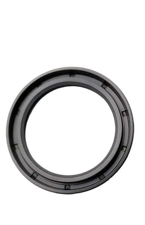 Input & output shaft seal ring for rotary cutter gearbox, 40–50HP, black rubber, 2-pack