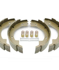 Electric Trailer Brake Shoes Replacement Kit for 2300 to 3500 lb trailers, 10 inch shoes, 4 hole assembly with springs