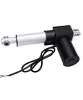 Badass 6000N Linear Actuator Motor With 100mm Stroke, durable design with electrical wiring for heavy lifting applications.
