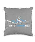Glider Pilot Plane Throw Pillow Cozy Home Decor With Soaring Flight Theme Double Sided Print 100 Percent Polyester