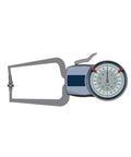 Knockout Precision Digital Inside Outside Caliper Gauge With Slick Jaws showing display for foam and metal thickness measurements.
