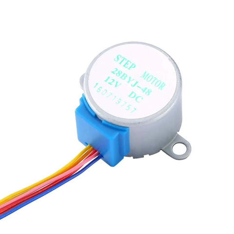 12V 4 Phase Stepper Motor For DIY Projects, ULN2003 Ready With 5 Wire Harness