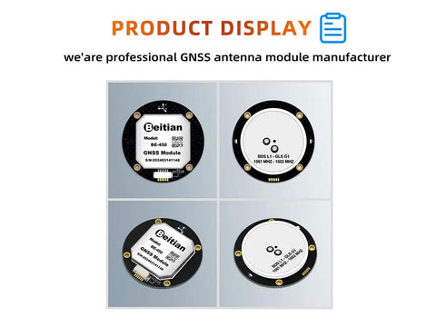 Flight Control GNSS Module With NEO M9N, Pixhawk Compatible GPS GLONASS, Compass IST8310 four angles display