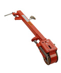 Supco Attic Utility Lift Hand Winch for ceiling fans and heavy objects, compact 24-inch steel frame design with crank handle.
