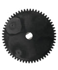 Front view of 57 Tooth Plastic Spur Gear For 1 To 5 Scale RC Cars And Trucks Fits Baja 5B 5T 5SC HPI Rovan King