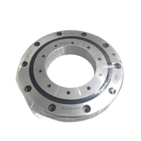 Heavy Duty Cross Roller Ring Bearing For Robot Arm Rotary Tables Slewing Drive Smooth Operator Replacement RU178UUCC0X, metallic, precision engineered component.