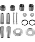 Pivot Pin And Bushing Kit For 773 S160 S175 S185 S205 T180 T190 Models Replaces 6577954 with durable metal components displayed