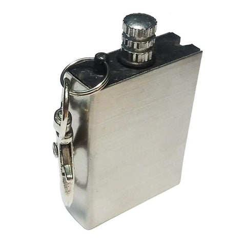 Ten Pack Emergency Fire Starter For Hiking And Camping Survival Kit Magnesium Flint Lighter Stainless Steel Body