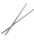 Stainless Steel Fully Threaded Rod Five Sixteenths Inch Diameter Twelve Inch Length Right Hand Threads UNC Eighteen TPI Four Pack For DIY Projects