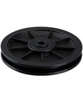 Nylon Bearing Pulley Wheel Round Roller For Gym Cable System Fitness Equipment Accessory Must Have For Strength Training And Cable Machines Smooth Ride Exercise Roller Durable Gym Part, 120mm black nylon wheel