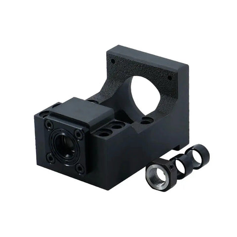 Beefed Up Motor Mount With Integrated Ballscrew Support For Engravers And CNC Machines Compatible With SFU1204 And 1605