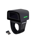 Hands Free Ring Barcode Scanner 1D 2D QR Wearable Finger Reader With Bluetooth USB 2.4GHz No Software Needed Works With iOS Android Windows For Warehouse Store Inventory