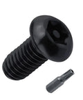 Heavy Duty M8 Security Screws With Sleek Black Oxide Coating And Rock Solid 304 Stainless Steel For Auto Builds And Outdoor Projects Includes 20 Anti Theft Bolts With Zero Hassle Socket Drive, showcasing black oxide screw with Torx drive.