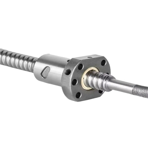 Ball Screw SFU1204 With 24mm Ball Nut Left Hand Thread 12mm Diameter 4mm Pitch End Machined BK10 BF10 C5 Grade 900mm CNC
