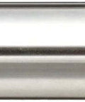 YG-1 2321L NC spotting drill bit, HSS, uncoated bright finish, 1/2-inch dia x 4-1/64-inch length (side view)
