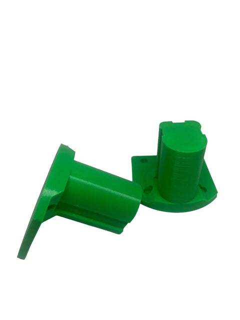 Green 10 Pack Tool Holder Organizer Set For 18V Power Tools Space Saving Wall Mountable Storage