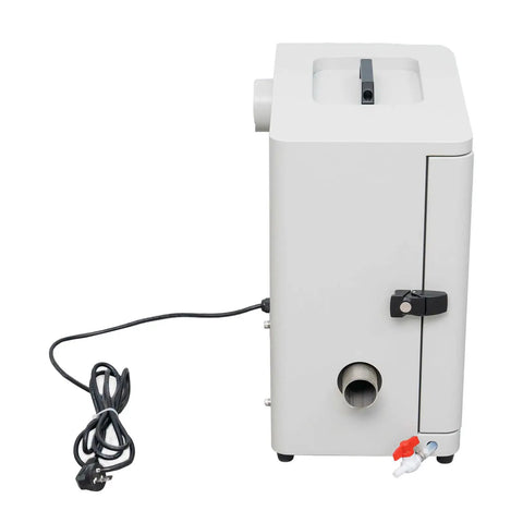 Slick And Efficient 110V 44 Watt Oil Fume Purifier side view with air outlet, cable, and compact design for DTF use.