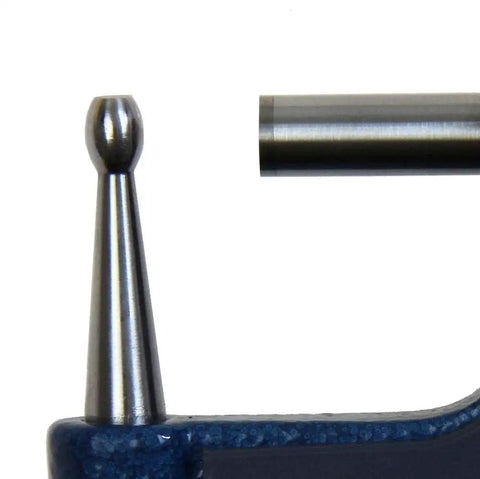 Reloading Micrometer Tube Ball Spherical Anvil 0 To 1 Inch 0.00005 Inch Resolution With Inch And Metric Modes tool close-up