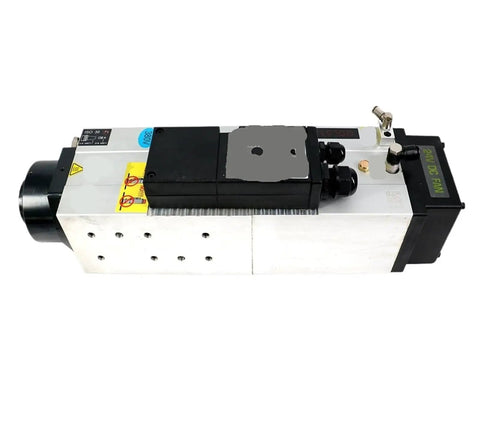 Heavy Hitter 4.5Kw Cnc Spindle Motor Built Like A Tank For 24000 Rpm with ISO30 mount, ideal for wood and aluminum cuts.