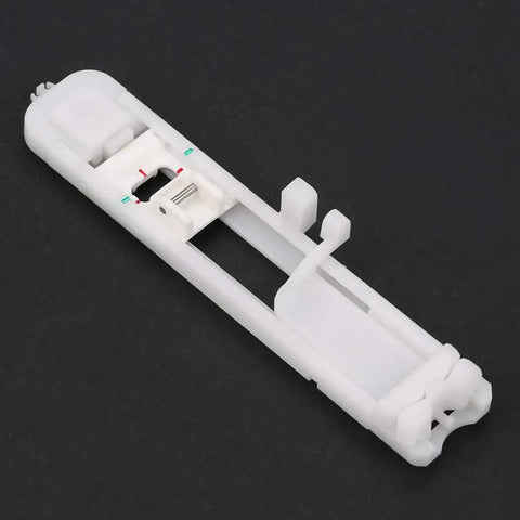 One Step Button Hole Press Foot For Home Sewing Machines Lightweight Durable Plastic Keyhole Attachment