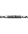 Double-ended end mill, 3/16 in dia, 3/8 in length, 4-flute HSS