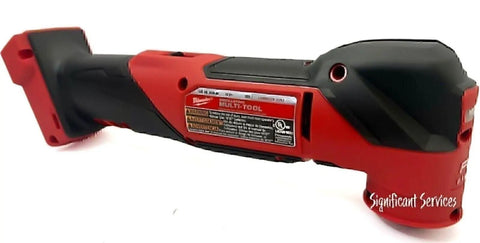 Side view of M18 FUEL Brushless Cordless Oscillating Multi Tool With Variable Speed Dial And Auto Load Ramp For Precise Cuts