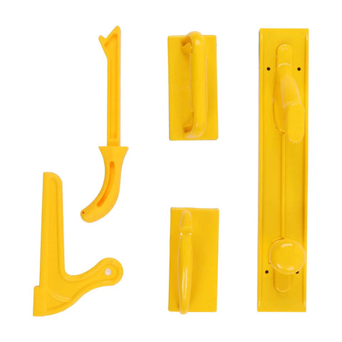 Pro Grade Safety Push Block Set, 5 Piece Woodworking Hand Protection Tools Kit For Table Saw, Router, And Band Saw