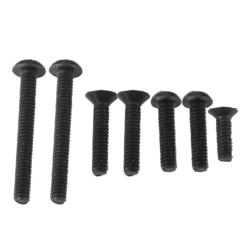 Dang Tough Rc Gearbox Mount With Heavy Duty Steel Build And Sleek Silver Anodized Surface Hella Precise Cnc Machining For Fast Off Road Racing Swaps And Zero Hassle Hobby Repairs black screws of varying lengths for RC car use