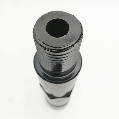 Six Inch Extension Rod For Core Drill Bits With One And Quarter Inch UNC Thread, Hollow Shaft For Water Flow During Wet Diamond Core Drilling, Durable Steel For Long Life And Reliable Connections top view