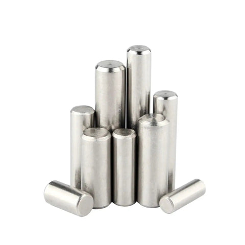 10 Piece Stainless Steel Cylindrical Pin Locating Dowel Set M1.5 Through M5 304 A2-70 Grade GB119 Precision Alignment Fasteners Image