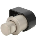 Push Button Latch Kit 2 Pack With Lock Zinc Alloy RV Cabinet Door Knob Pearl Finish Multipurpose Quick Release Button