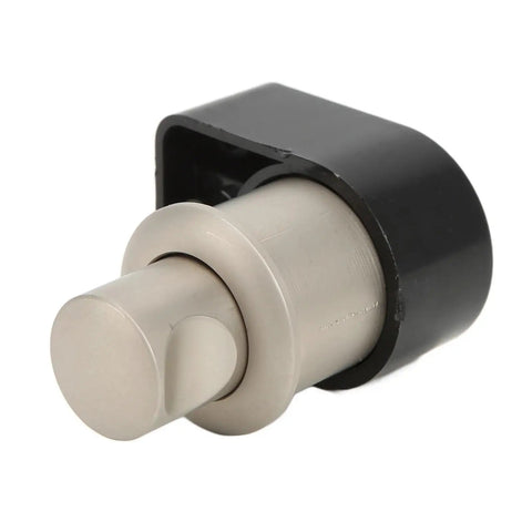 Push Button Latch Kit 2 Pack With Lock Zinc Alloy RV Cabinet Door Knob Pearl Finish Multipurpose Quick Release Button