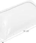 Rugged RV Skylight Dome Built To Last 30.125 In By 18.625 In Outer 27 In By 15.75 In By 5.5 In Dome Polycarbonate Impact Resistant