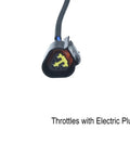 Close-up of electric plug for Upgraded Dope Electric Throttle Grip With Smooth Fast Response For Light Bee X S And X160 X260 Ebikes Plus Tuttio Soleil 01 Eride Pro Macfox Cable Kit Included